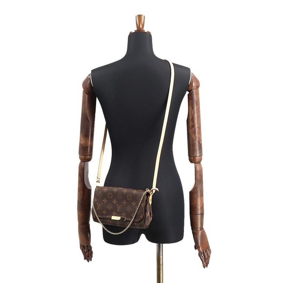 Louis Vuitton Monogram Favorite PM Shoulder Bag Brown - Picture 9 of 9